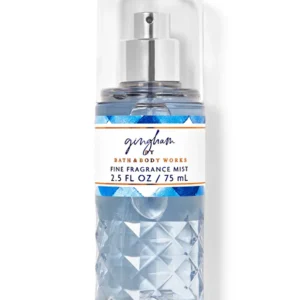 رذاذ عطري ناعم بحجم مناسب للسفر بنقشة مربعات