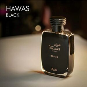 هوس بلاك رصاصي Hawas Black Rasasi للرجال 100مل